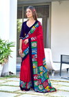 Tew Soft Pure Cotton Printed Fancy Saree Wholesale Clothing Distributors In India